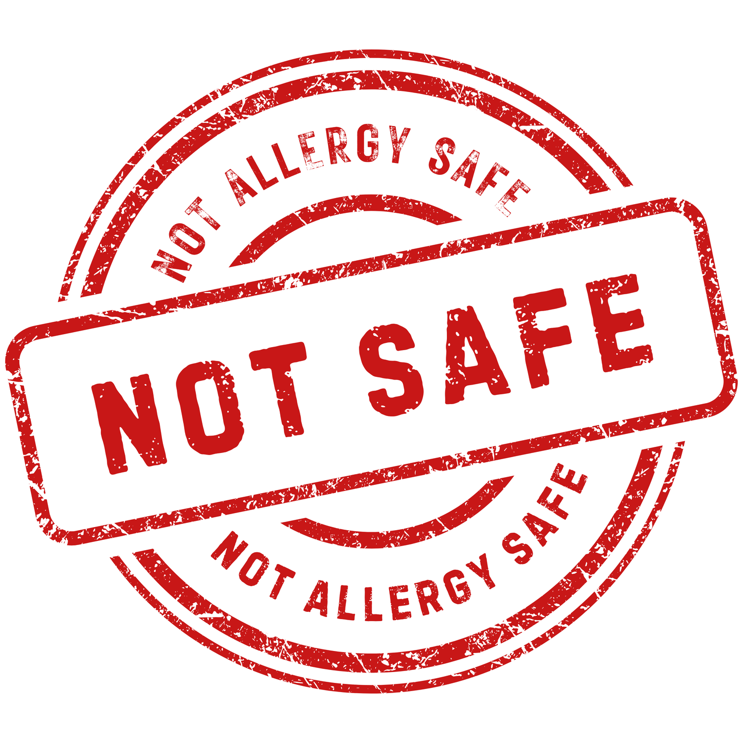 Allergy Warning Pantry Labels